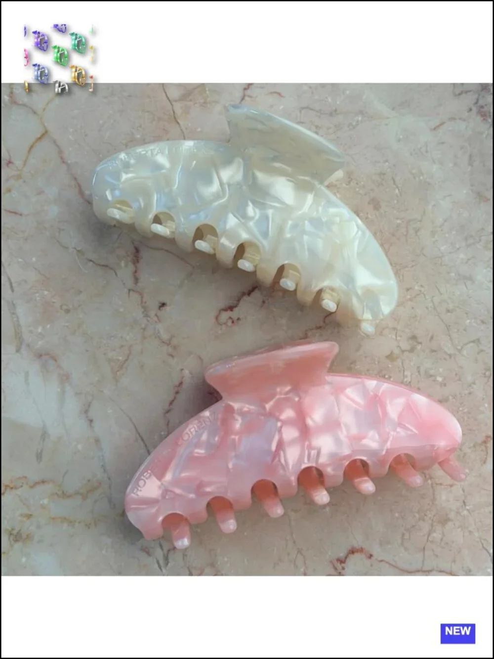 Premium Acetate Hair Claw Clip, Strong Hold 4